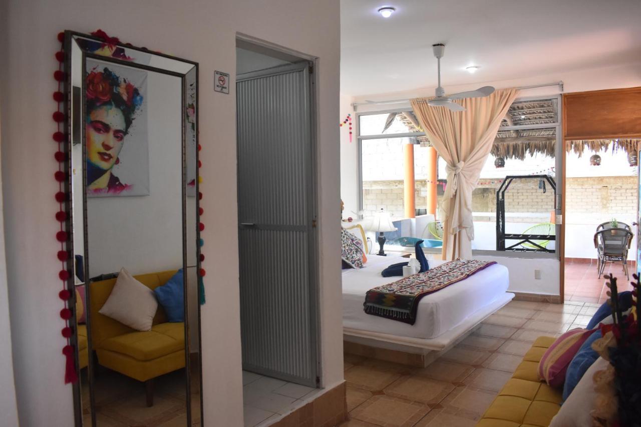 Ximajo Casa Piedra Otel Brisas de Zicatela Dış mekan fotoğraf